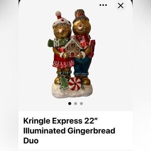 Kringle Gingerbread Couple new in box